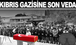 Kıbrıs Gazisi Ali Balıkçıoğlu son yolculuğuna uğurlandı