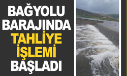 Manisa Bağyolu barajında tahliye işlemi başladı