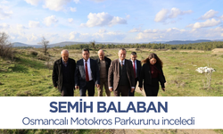 Başkan Balaban Osmancalı Motokros Parkurunu inceledi