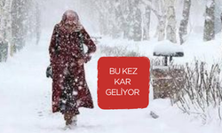 Manisa'ya kar geliyor
