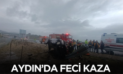 Aydın'da feci kaza