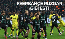 Fenerbahçe rüzgar gibi esti
