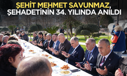 Şehit Mehmet Savunmaz, şehadetinin 34. yılında anıldı