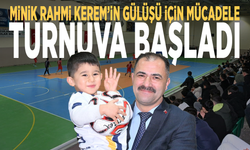 Minik Rahmi Kerem’in gülüşü için mücadele... Turnuva başladı