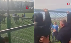 Maç sonrası saha içi savaş alanına döndü! 3 futbolcu hastanelik oldu