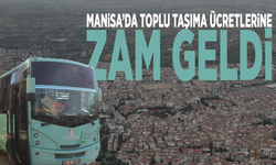 Manisa’da toplu taşıma ücretlerine zam geldi