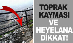 Manisa'da heyelan ve toprak kayması riskine karşı Büyükşehir uyardı