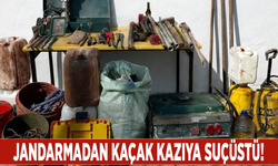 Jandarmadan kaçak kazıya suçüstü!