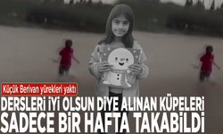 Küçük Berivan yürekleri yaktı... Dersleri iyi olsun diye alınan küpeleri sadece bir hafta takabildi