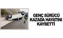 Manisa-Denizli yolunda genç sürücü hayatını kaybetti