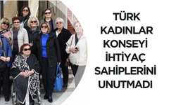 Türk Kadınlar Konseyi ihtiyaç sahiplerini unutmadı