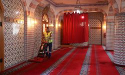 Turgutlu Belediyesinden Camilerde Bayram Temizliği