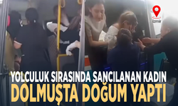 Yolculuk sırasında sancılanan kadın dolmuşta doğum yaptı