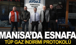 Manisa’da Esnafa Tüp Gaz İndirimi Protokolü