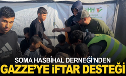 Soma Hasbihal Derneği’nden Gazze’ye İftar Desteği