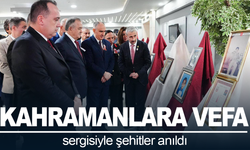 Manisa’da “Kahramanlara Vefa” sergisiyle şehitler anıldı