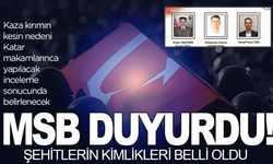 Katar'daki helikopter kazasında şehit düşen personellerin kimlikleri belli oldu