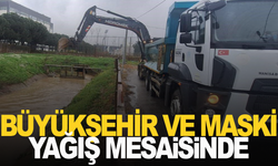 Büyükşehir ve MASKİ yağışa karşı teyakkuzda