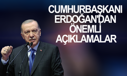 Cumhurbaşkanı Erdoğan'dan önemli açıklamalar