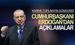 Cumhurbaşkanı Erdoğan'dan önemli açıklamalar