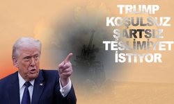 Trump'tan yeni 'İran' açıklaması: 'Tek anlaşma koşulsuz teslimiyet!'