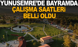 Yunusemre’de bayram öncesi şubelerin çalışma saatleri açıklandı