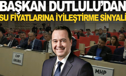 Başkan Dutlulu'dan Su Ücretlerine İyileştirme Sinyali