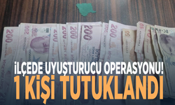 İlçede uyuşturucu operasyonu! 1 kişi tutuklandı