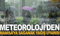 Manisa İçin Gök Gürültülü Sağanak Yağış Uyarısı