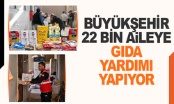 Manisa Büyükşehir'den 22 bin aileye gıda yardımı