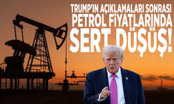Trump'ın açıklamaları sonrası petrol fiyatlarında sert düşüş