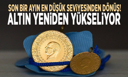 Son bir ayın en düşük seviyesinden dönüş... Altın yeniden yükseliyor