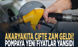 Akaryakıta çifte zam geldi! Pompaya yeni fiyatlar yansıdı