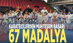 Karatecilerden muhteşem başarı: 67 madalya