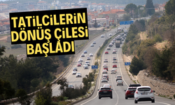 Tatilcilerin dönüş yolculuğu başladı