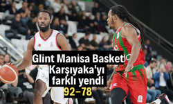Glint Manisa Basket, Karşıyaka'yı farklı yendi: 92-78