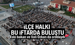 Kasapoğlu ve Vali Özkan vatandaşlarla iftarda buluştu