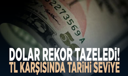 Dolar rekor tazeledi! TL karşısında tarihi seviye