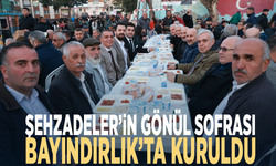 Şehzadeler’in Gönül Sofrası Bayındırlık’ta kuruldu