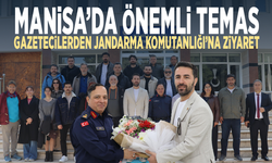 Manisa’da önemli temas: Gazetecilerden Jandarma Komutanlığı’na ziyaret