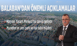 Balaban’dan önemli açıklamalar