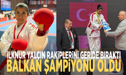 İlknur Yalçın rakiplerini geride bıraktı, Balkan Şampiyonu oldu