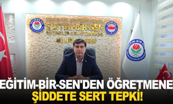 Eğitim-Bir-Sen'den öğretmene şiddete sert tepki!