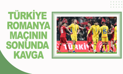 Türkiye-Romanya maçının sonunda kavga
