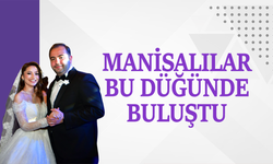 Manisalılar Yenal Yıldırım’ın kızının düğününde buluştu