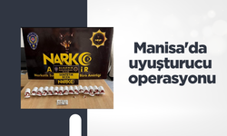 Manisa'da uyuşturucu operasyonu
