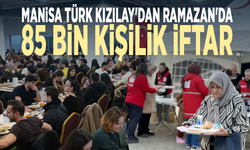 Manisa Türk Kızılay'dan Ramazan'da 85 bin kişilik iftar