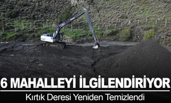 Kırtık Deresi Yeniden Temizlendi