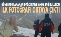 Günlerdir aranan dağcı bağ evinde sağ bulundu...  İlk fotoğrafı ortaya çıktı