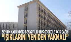 Şehrin kalbindeki Beyazfil için protokole açık çağrı: “Işıklarını yeniden yakmalı”